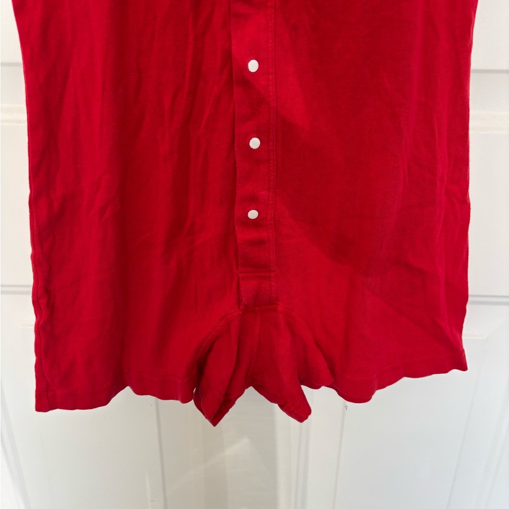 Vintage Victoria’s Secret Underware Cotton Romper Playsuit Sz S Pajama - Picture 5 of 6